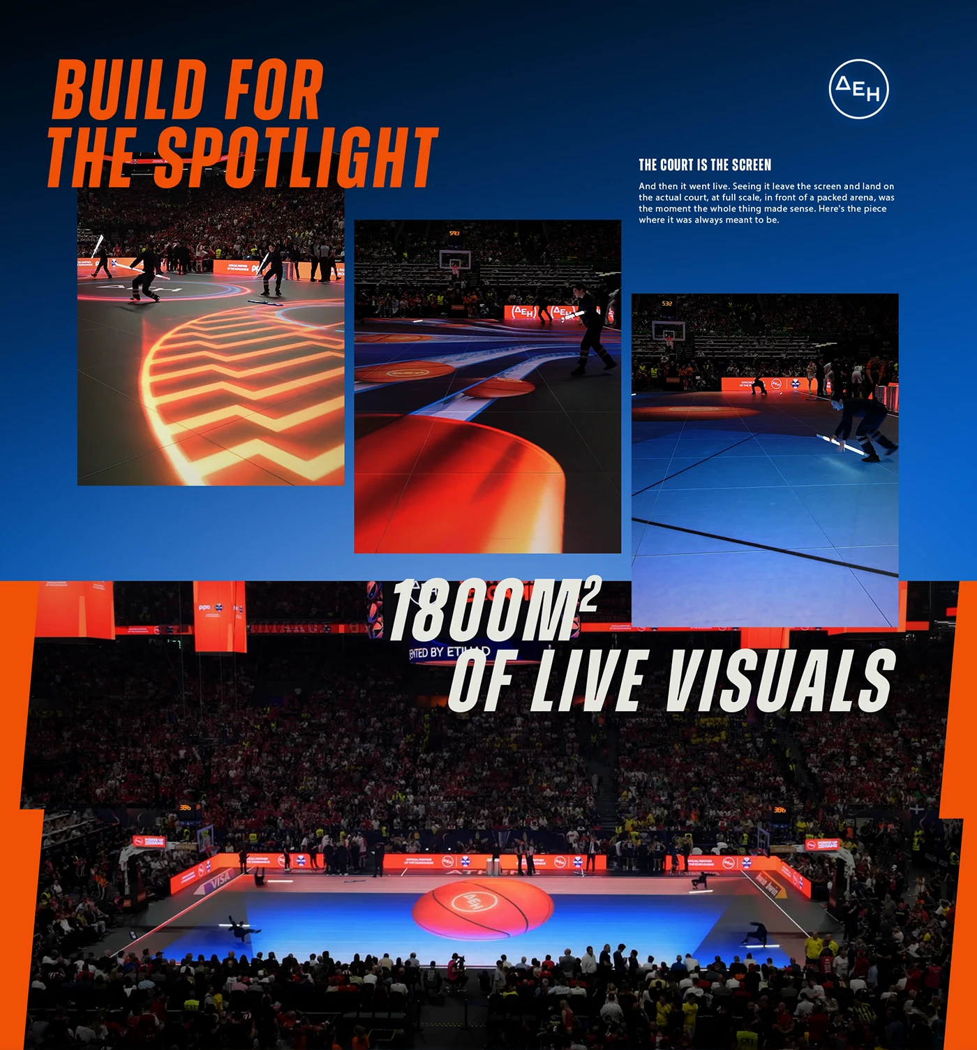 Image 18: motion graphics motion design Event basketball energy gradient Advertising