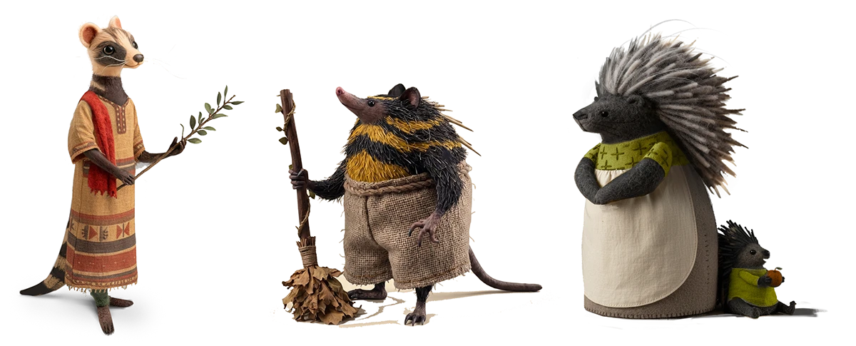 Image 38: stop motion animation stop motion animation stop motion puppet Film puppets maquette motion design set design CGI