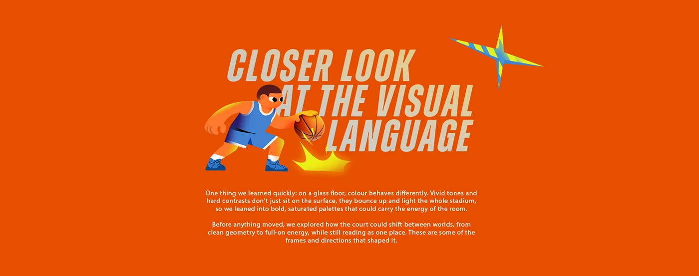Image 4: motion graphics motion design Event basketball energy gradient Advertising