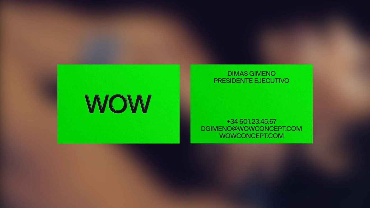 Image 6: WOW branding identity detail 6