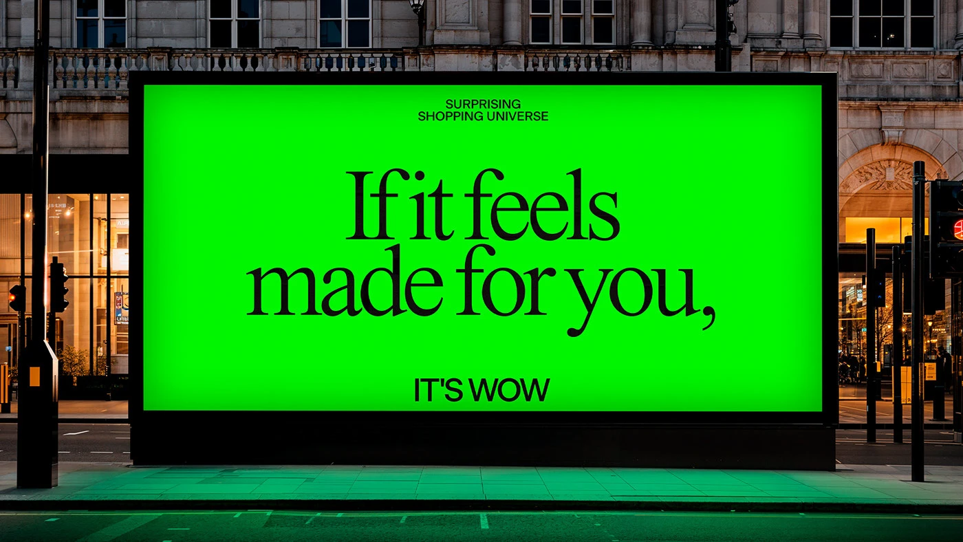 Image 9: WOW branding identity detail 9
