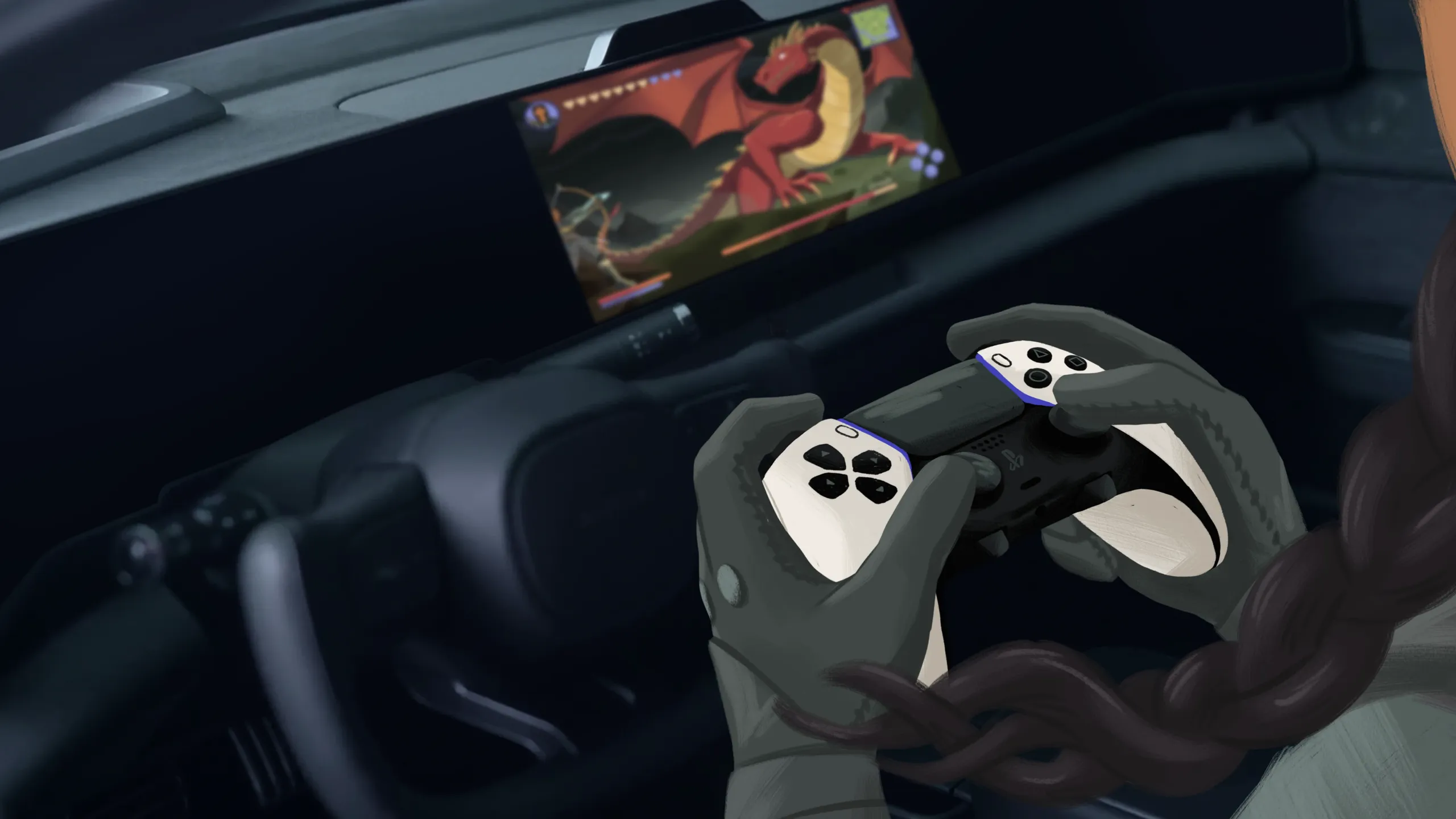 Blending Cel-Animation and Live-Action for Sony Honda Mobility’s Afeela