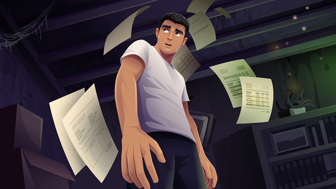 Image 5: serag basel سراج باسل Character design children's book motion design animation motion graphics after effects Saudi Arabia Dark room