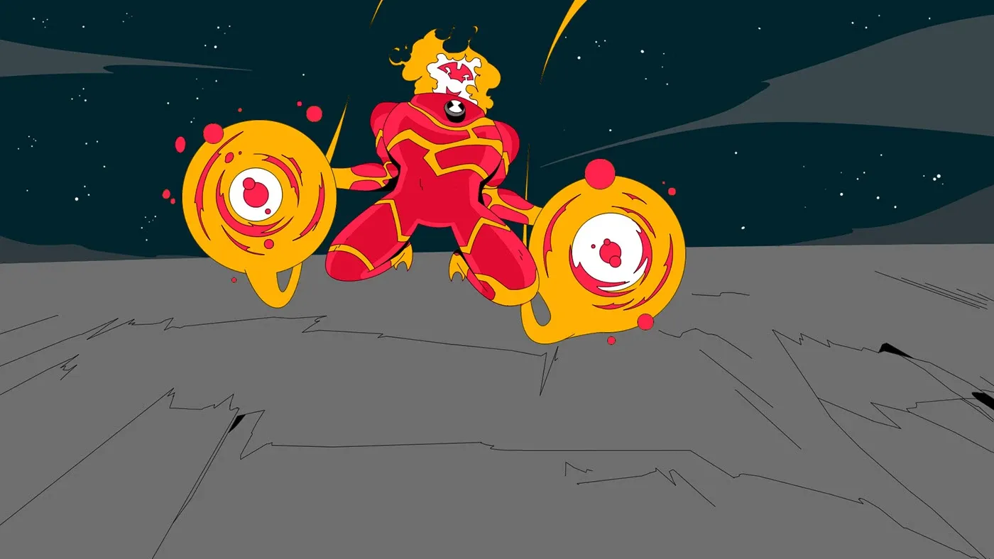 Ben 10 Styleframes for Cartoon Network by Johnny Cardoso at Le Cube