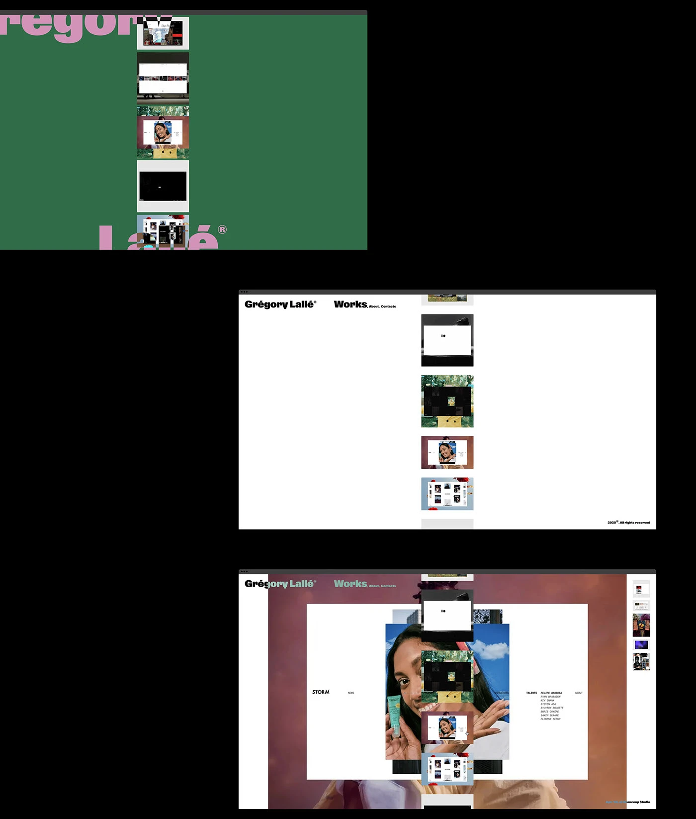 Image 2: Gregory Lalle portfolio concept ui ux detail 3