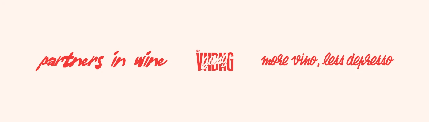 Image 9: branding merchandising brand identity vendanges wine grape harvest vin