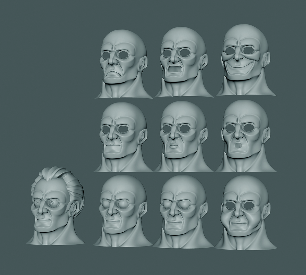 Image 2: How to create blendshapes for 3D animation