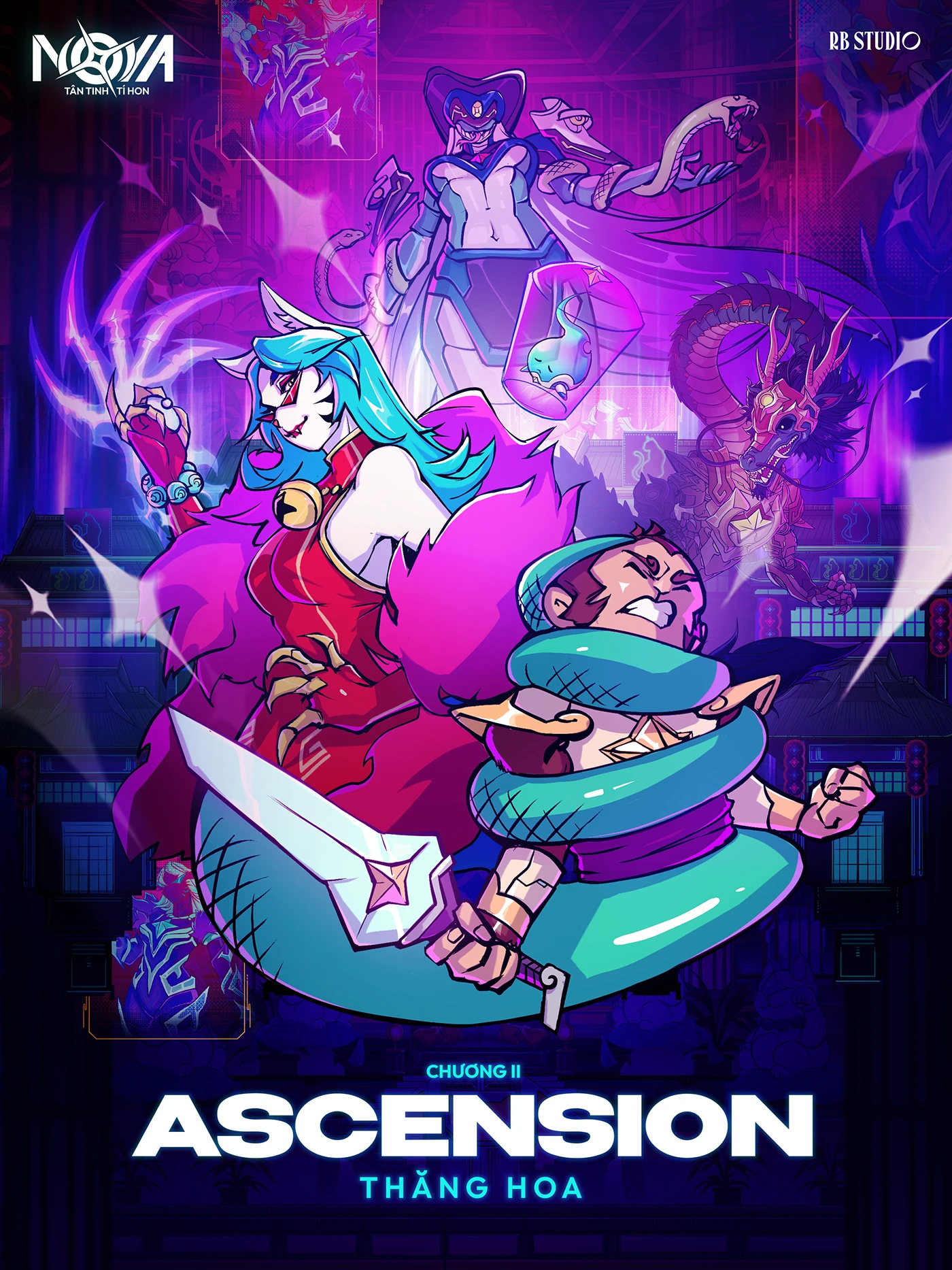 Image 14: game game design concept art ILLUSTRATION splashart animation Interaction design stars robots Character design 