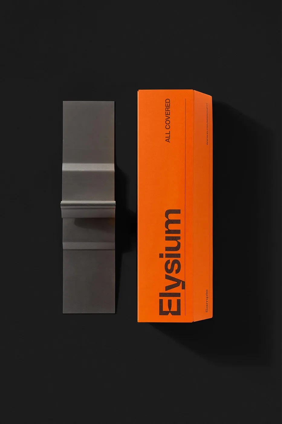 Image 12: Closing brand mark and stationery arrangement — brand identity design by Another Collective