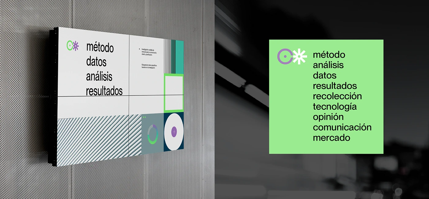Image 4: Coordenada branding identity detail 5