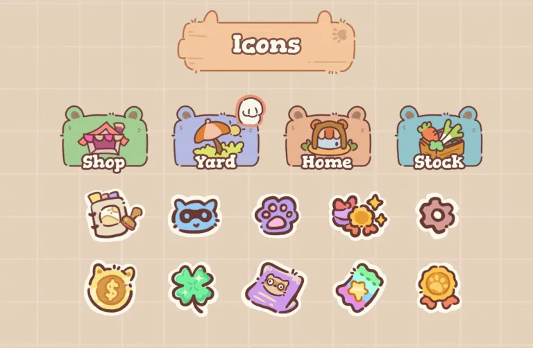 My Raccoon Story: The Debut Cozy Game by HappieSprout Studio Img18 - My Raccoon Story: The Debut Cozy Game by HappieSprout Studio