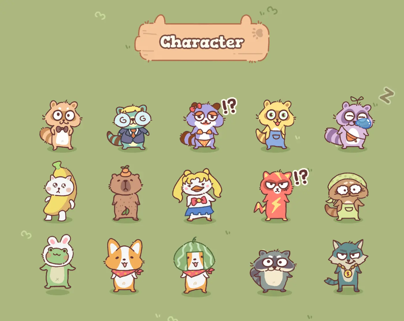 Image 4: cute game mobile game store Character design cartoon Digital Art ILLUSTRATION artwork art