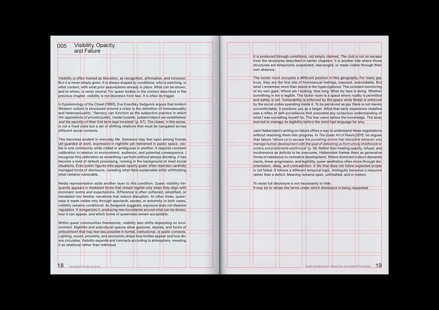 Image 8: the architecture of belief publication ognjen gligorijevic typesetting and font details