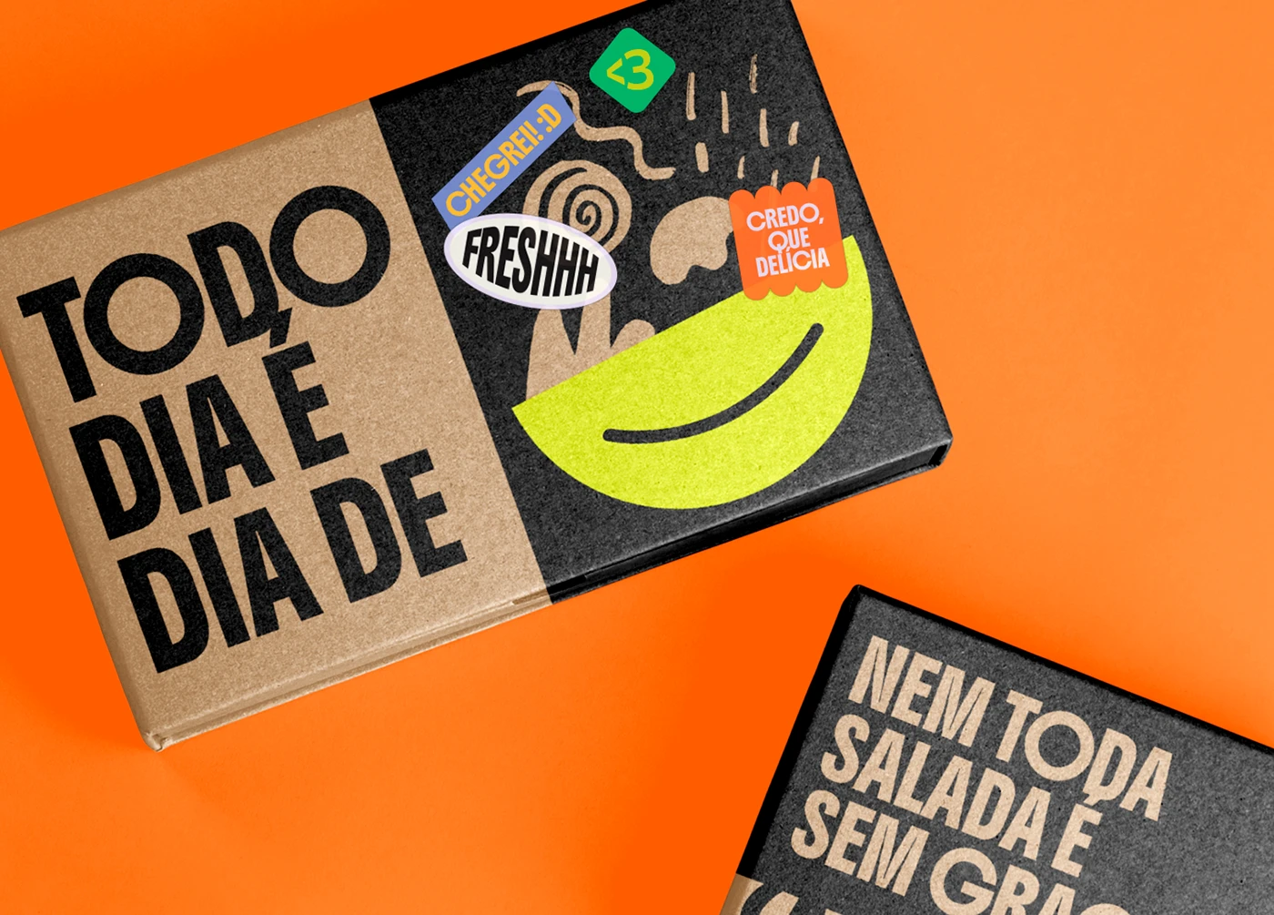 Image 24: salad green vegan Food restaurant Health Plant Based Packaging branding Wrap