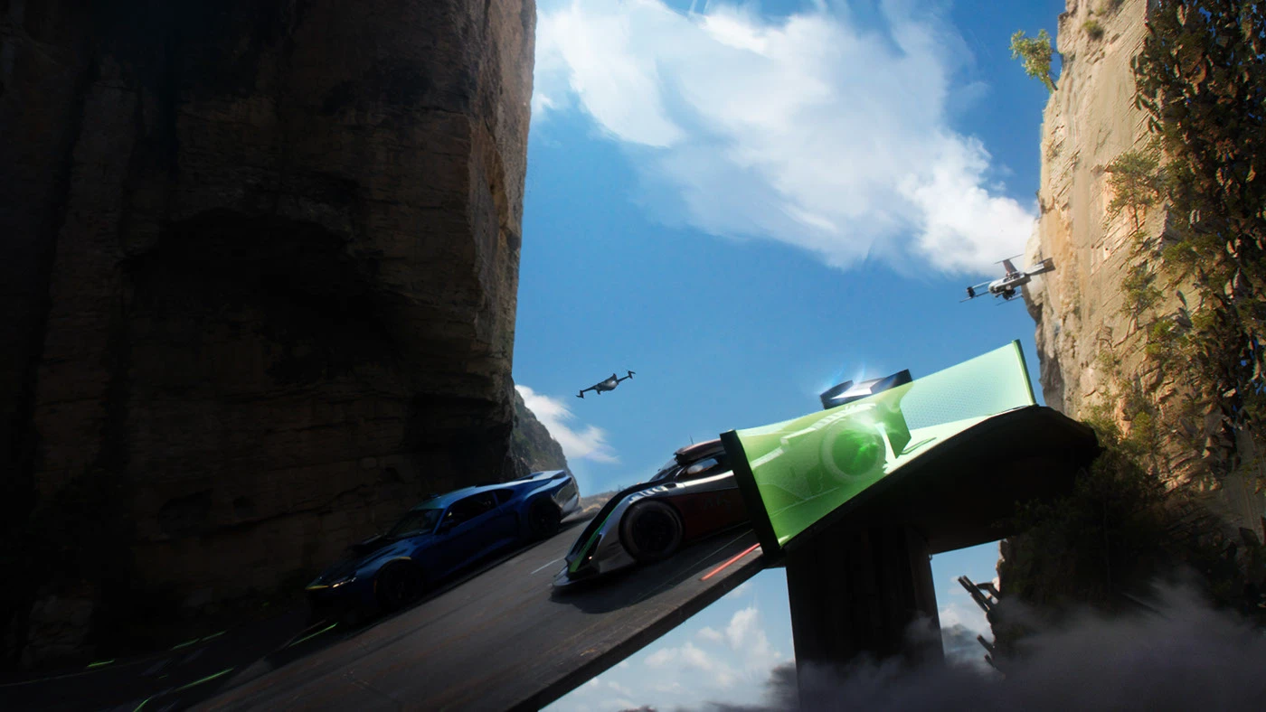 Image 5: concept art photoshop blender Level Design 3д Render blender3d keyframe race Cars