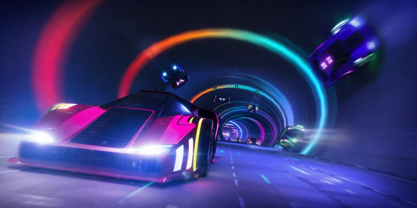 Image 9: concept art photoshop blender Level Design 3д Render blender3d keyframe race Cars
