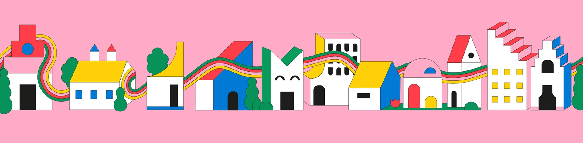Image 9: PLAYHOOD branding color palette and identity motif detail