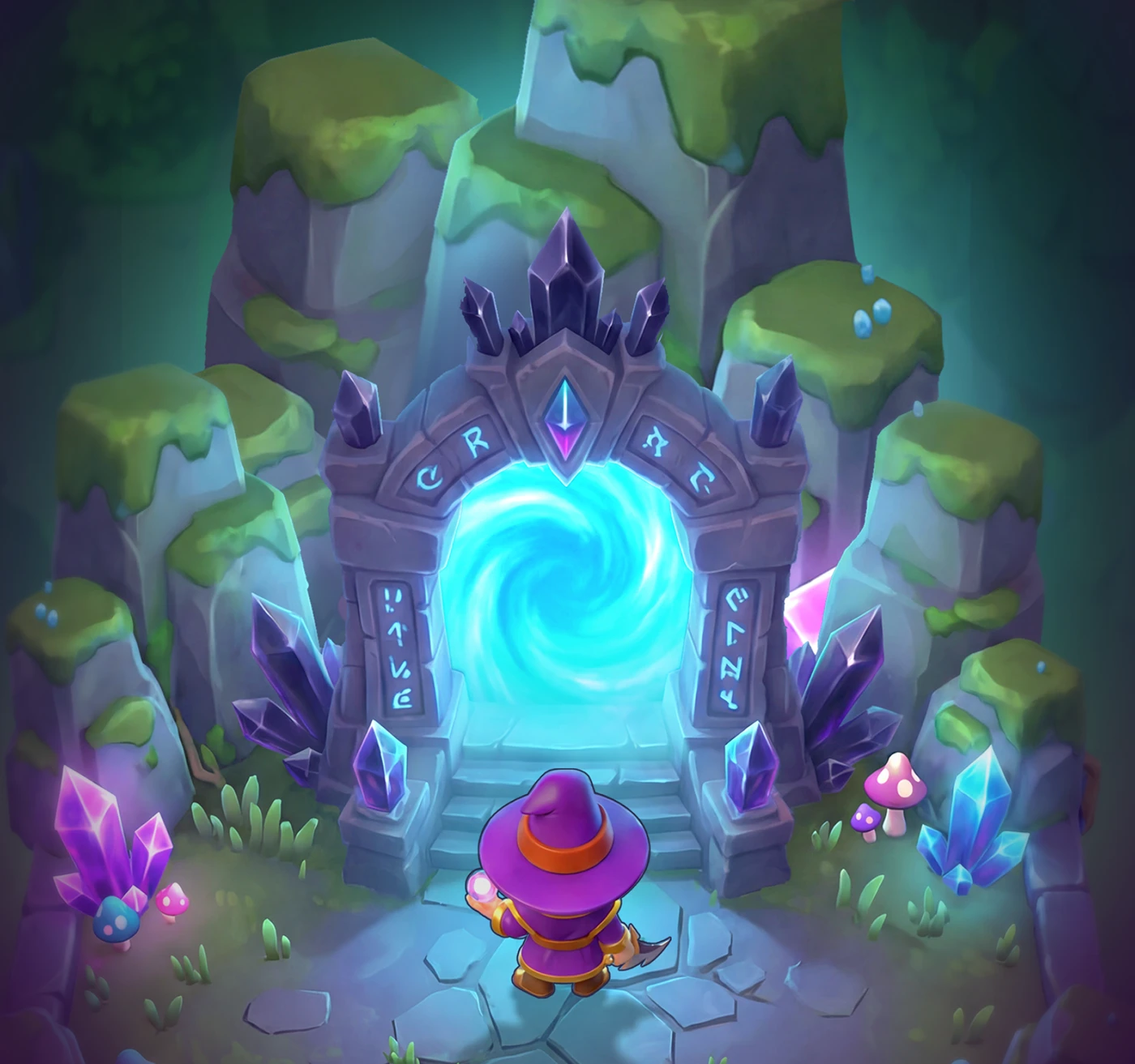 A Closer Look at The Spellrift Mobile Game Project by GAMEPACK studio