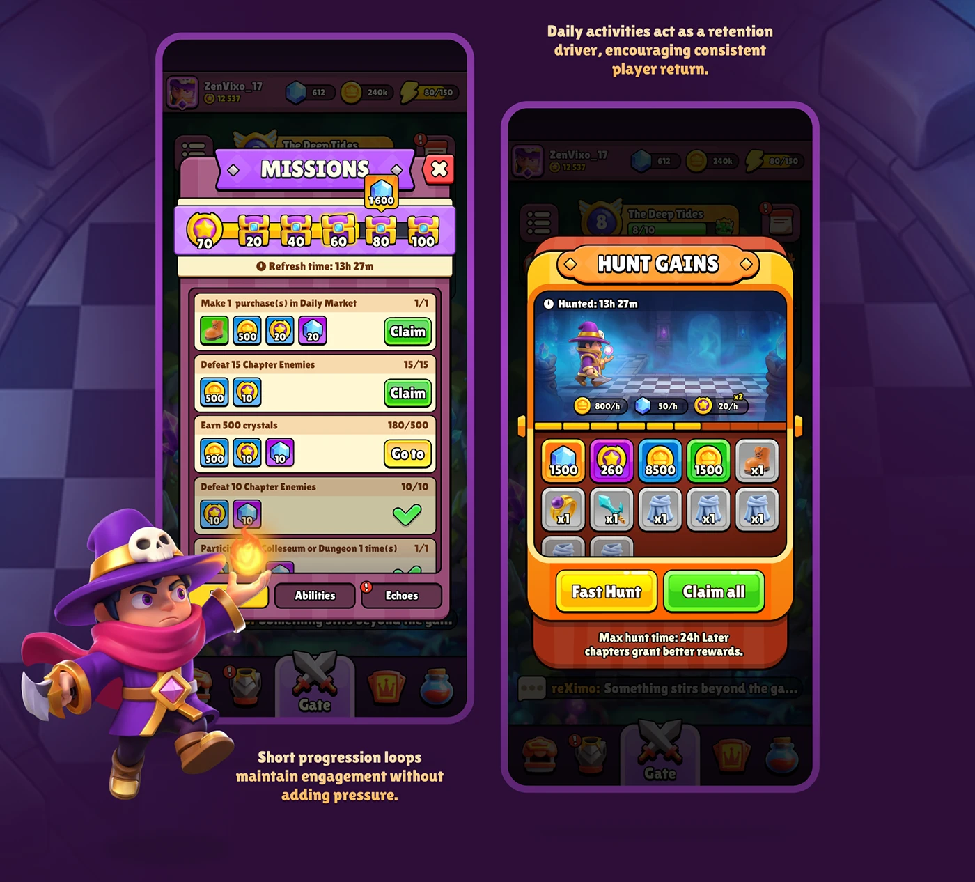 Image 5: 2D art digital illustration Character design concept art UI/UX game design Gaming game ui арт Game Art