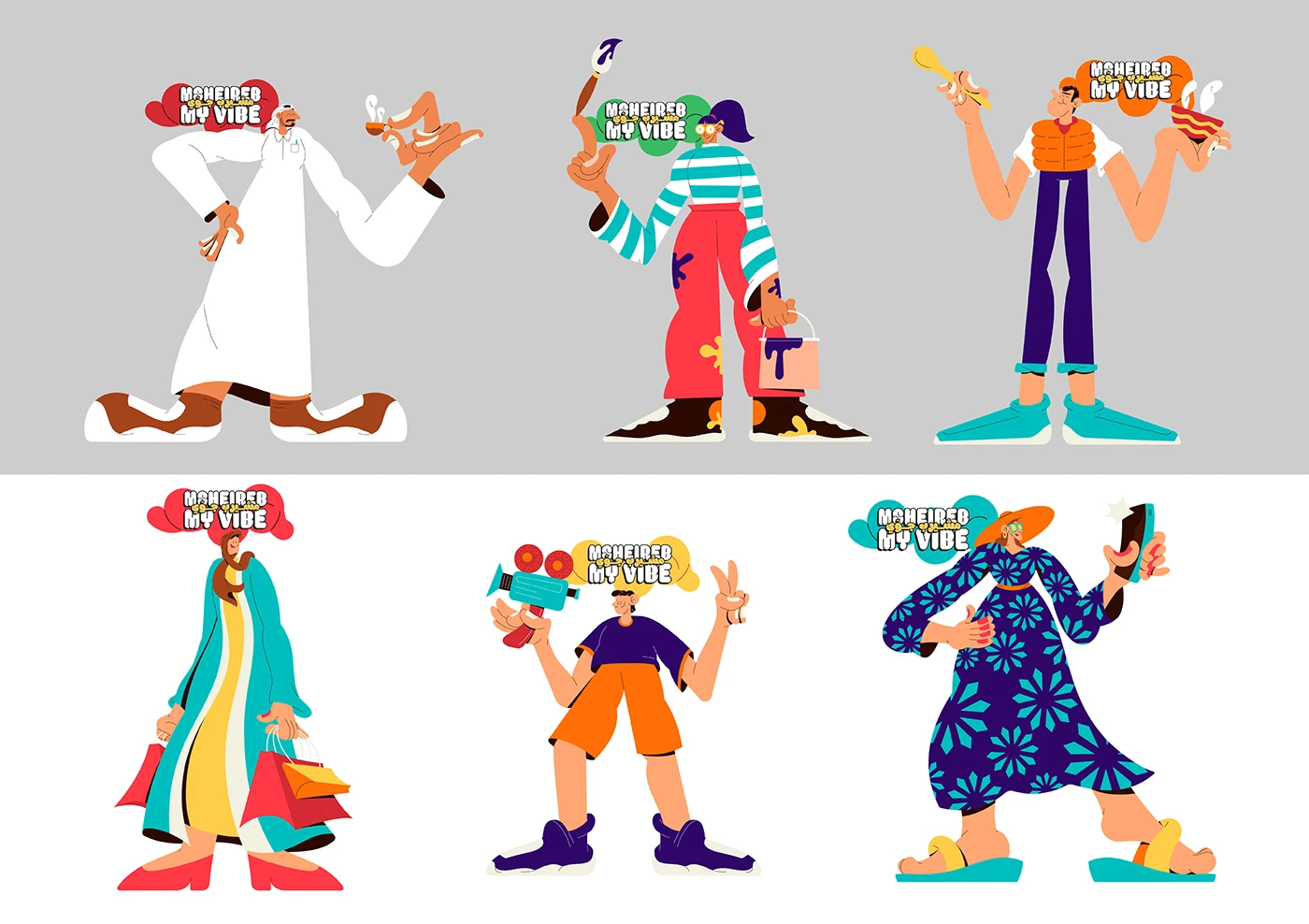 Image 12: ILLUSTRATION city Character design Digital Art concept animation