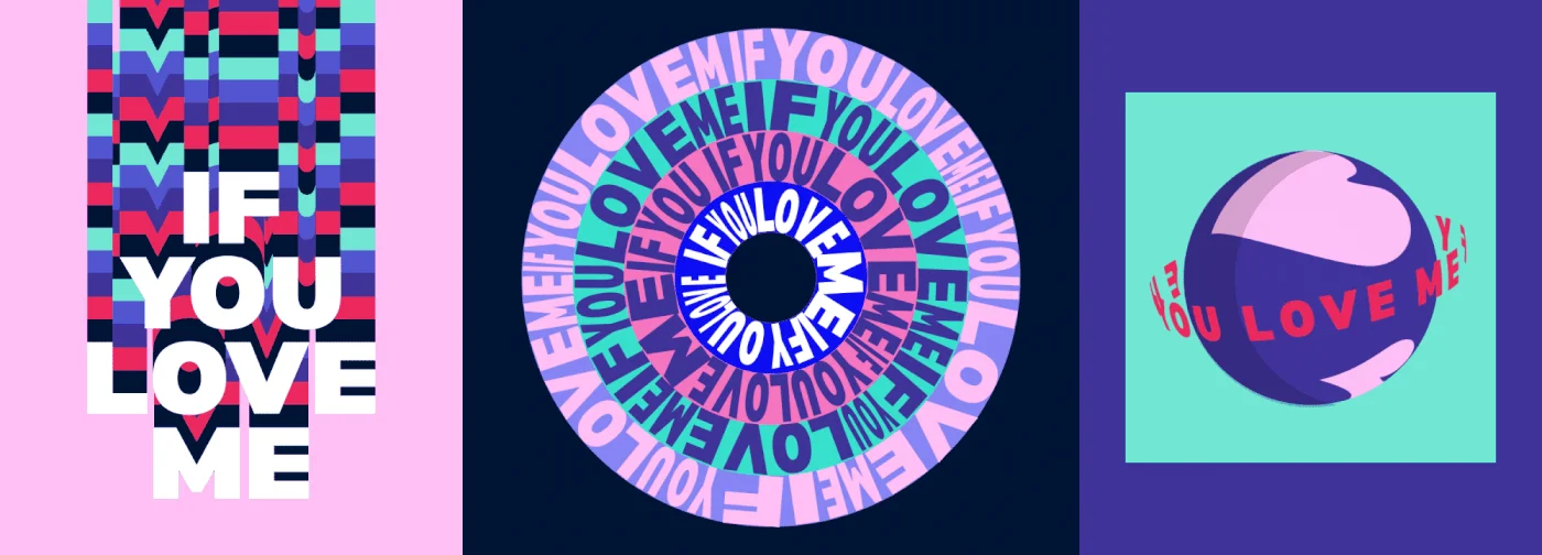 Img11 - Bringing K-ICM's Beats to Life: The Animated Lyric Video for "IF YOU LOVE ME" by PSTUDIO