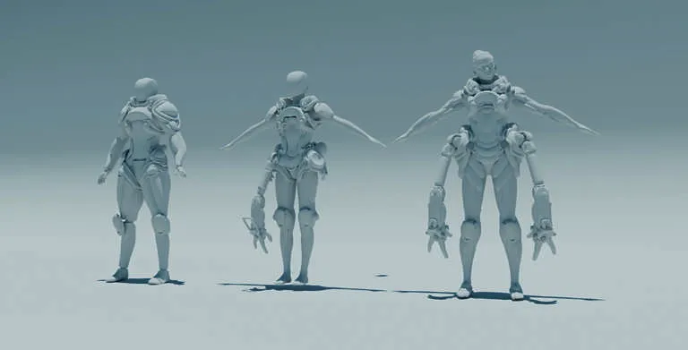 From VR Sketch to Blender: Crafting Futuristic Mechs with Bart Tchorzewski Img01 - From VR Sketch to Blender: Crafting Futuristic Mechs with Bart Tchorzewski