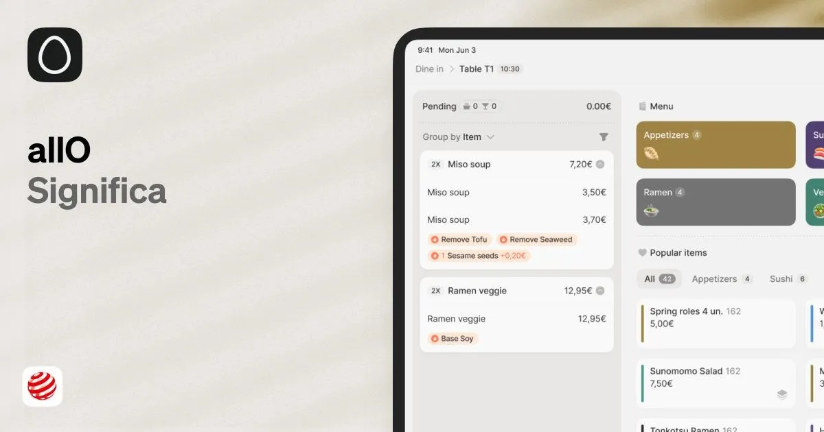 allO Restaurant Platform: A Masterclass in Utility-Focused UI/UX Design by Significa