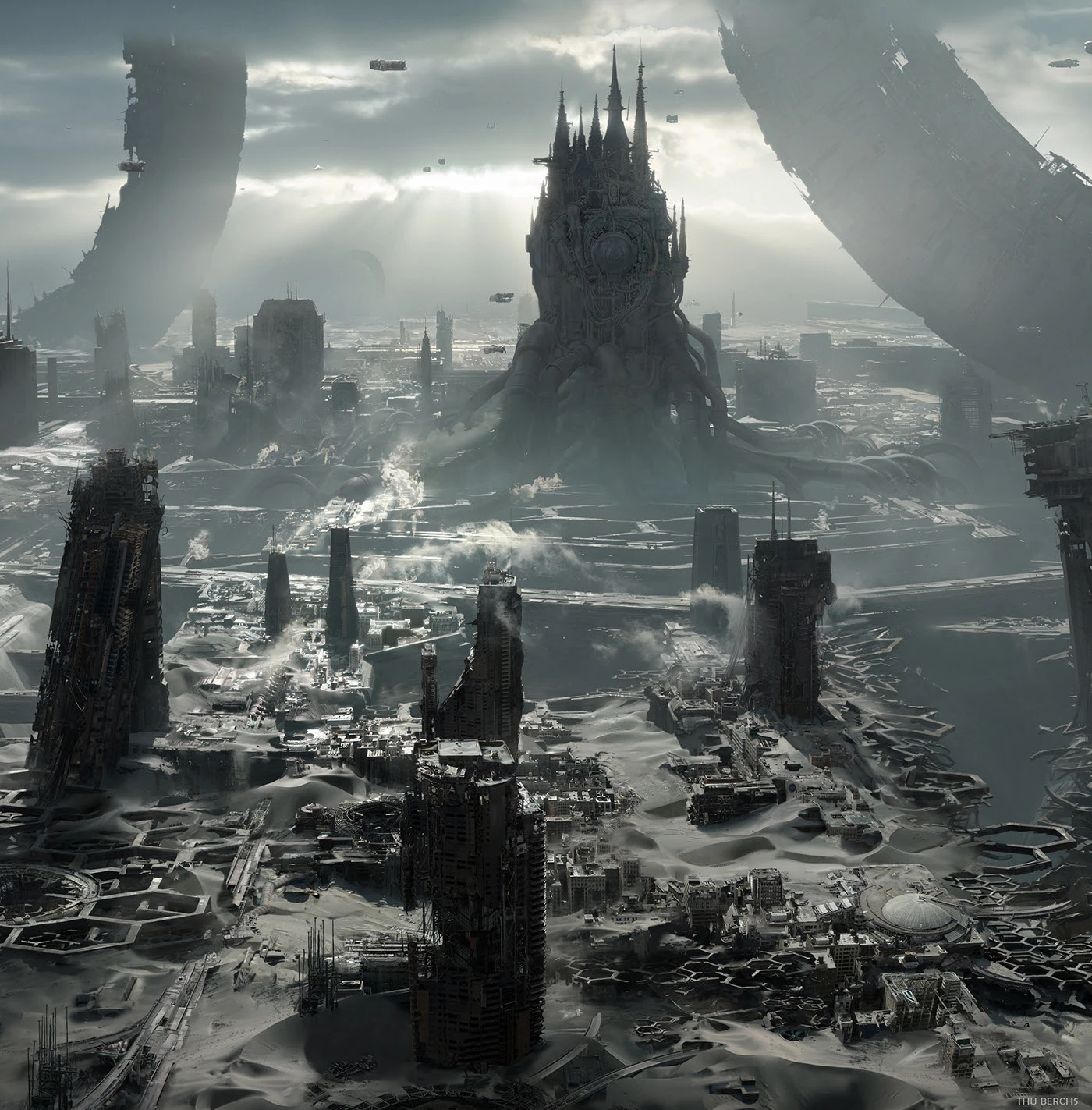 Img03 - Machine Empire: A Futuristic Visual Concept by Thu Berchs