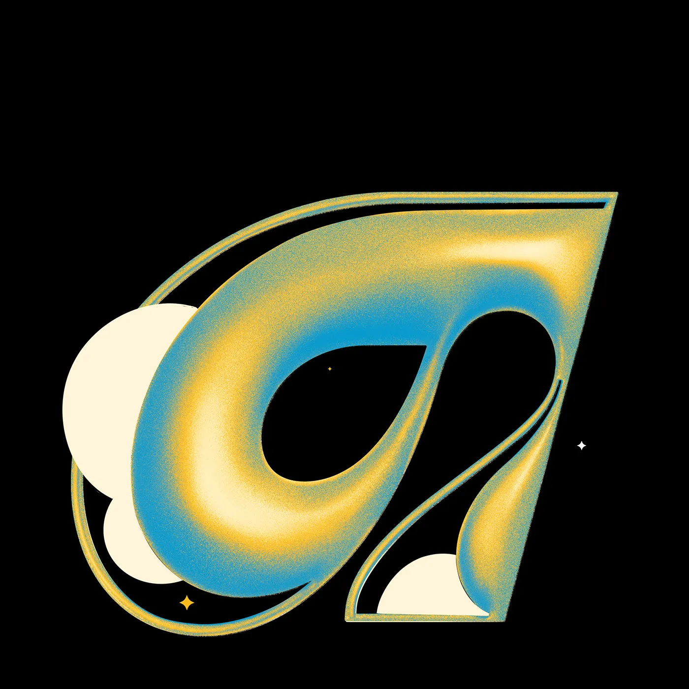 Img11 - Type 1.1 by Hust Wilson: Isometric Forms and Granular Shading in Custom Typography
