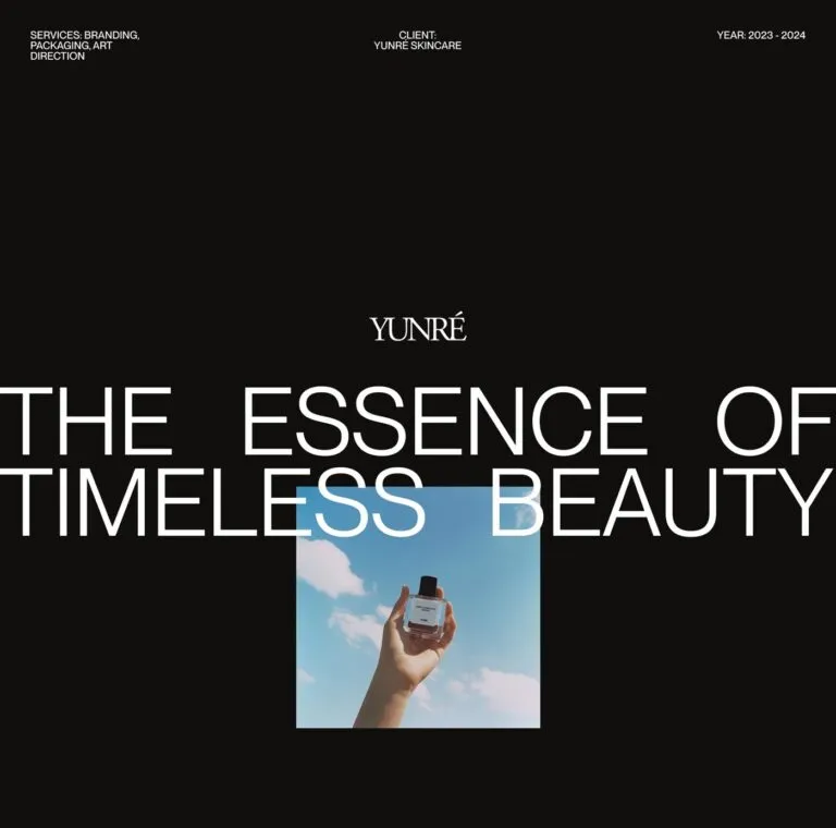 Yunré Skincare Branding by Owlsome Studio: A Minimalist Balance of Marine Science and Earthy Textures Img01 - Yunré Skincare Branding by Owlsome Studio: A Minimalist Balance of Marine Science and Earthy Textures