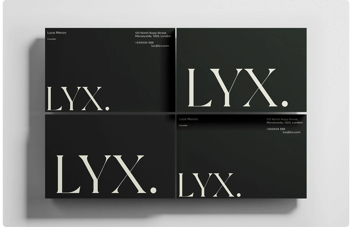Img03 - LYX Brand Identity: Editorial Typography and Luxury Furniture Design by Muhammad Abu Bakr