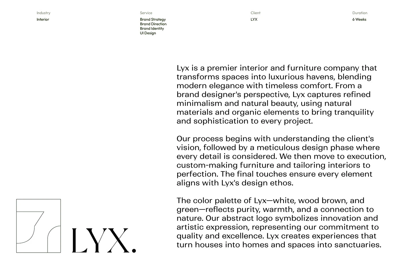 Img05 - LYX Brand Identity: Editorial Typography and Luxury Furniture Design by Muhammad Abu Bakr