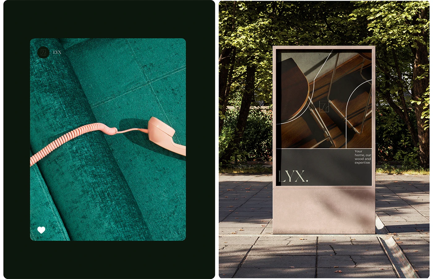 Img06 - LYX Brand Identity: Editorial Typography and Luxury Furniture Design by Muhammad Abu Bakr