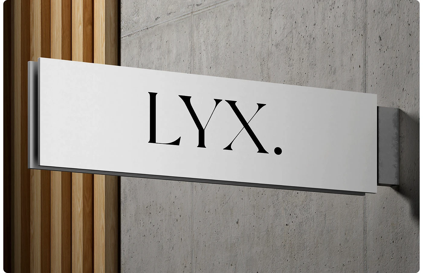 Img11 - LYX Brand Identity: Editorial Typography and Luxury Furniture Design by Muhammad Abu Bakr