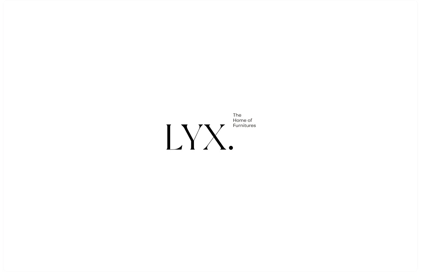 Img12 - LYX Brand Identity: Editorial Typography and Luxury Furniture Design by Muhammad Abu Bakr