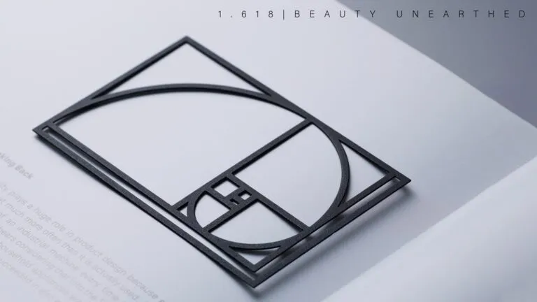 Img01 - 1.618 Golden Ratio Paperclip by Yuan Design Studio: Bringing Geometry to Desk Tools