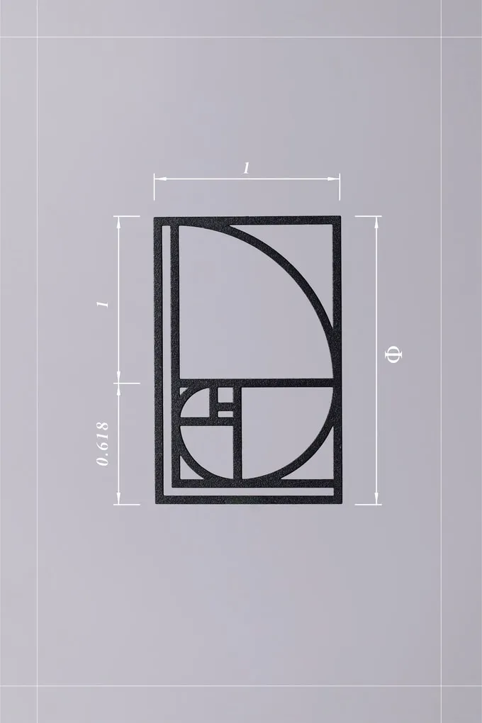 Img02 - 1.618 Golden Ratio Paperclip by Yuan Design Studio: Bringing Geometry to Desk Tools