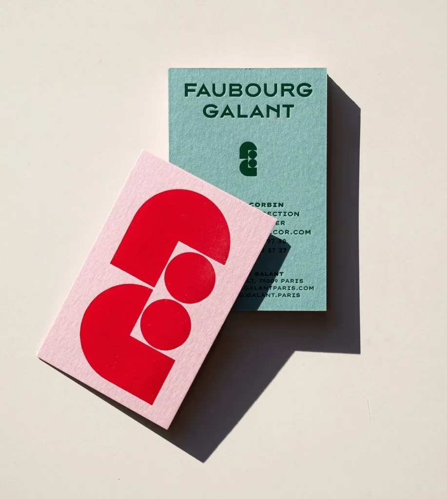 Faubourg Galant – Retro-Modern Hotel Branding in Paris