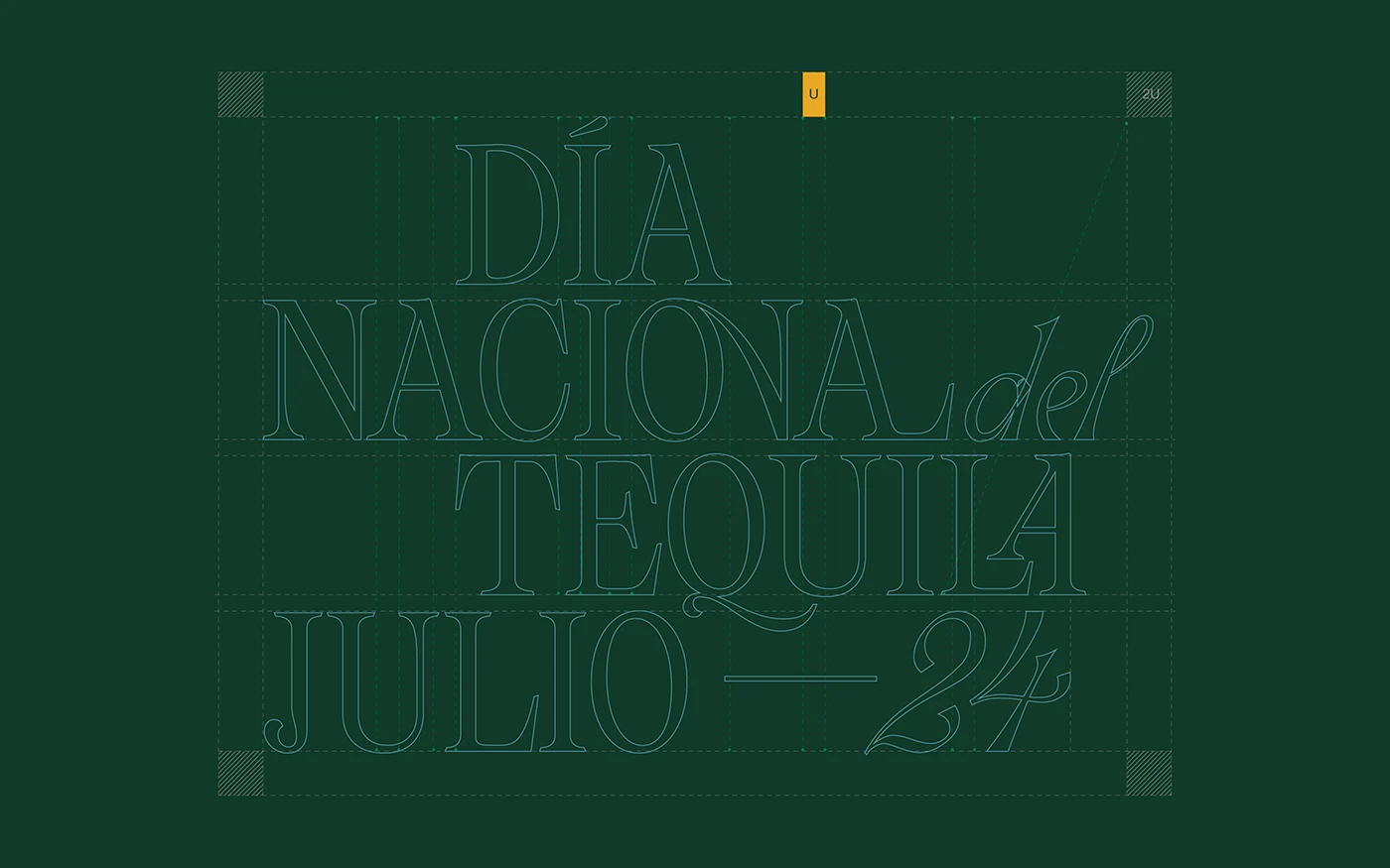 Img06 - Dia Nacional del Tequila: Mexican Agave Roots in Modern Poster and Packaging Design