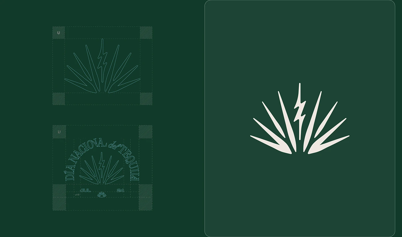 Img08 - Dia Nacional del Tequila: Mexican Agave Roots in Modern Poster and Packaging Design