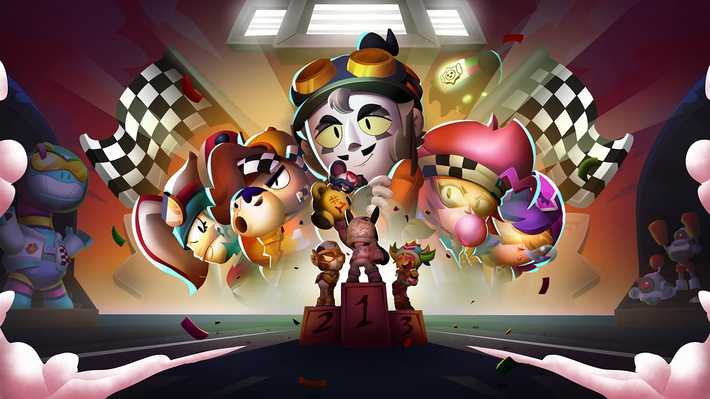 Img04 - Brawl Race: A Fan-Made Motorsport Concept for Brawl Stars