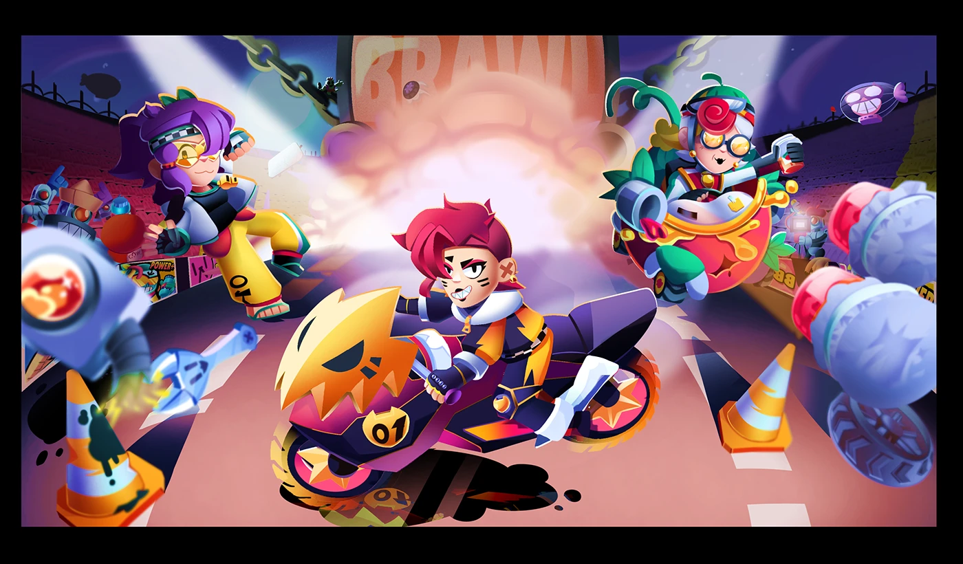 Img05 - Brawl Race: A Fan-Made Motorsport Concept for Brawl Stars