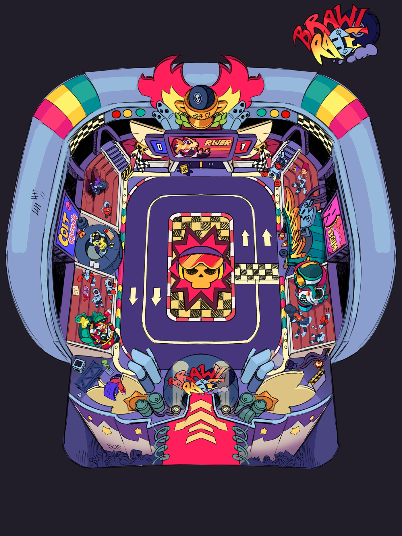 Img33 - Brawl Race: A Fan-Made Motorsport Concept for Brawl Stars