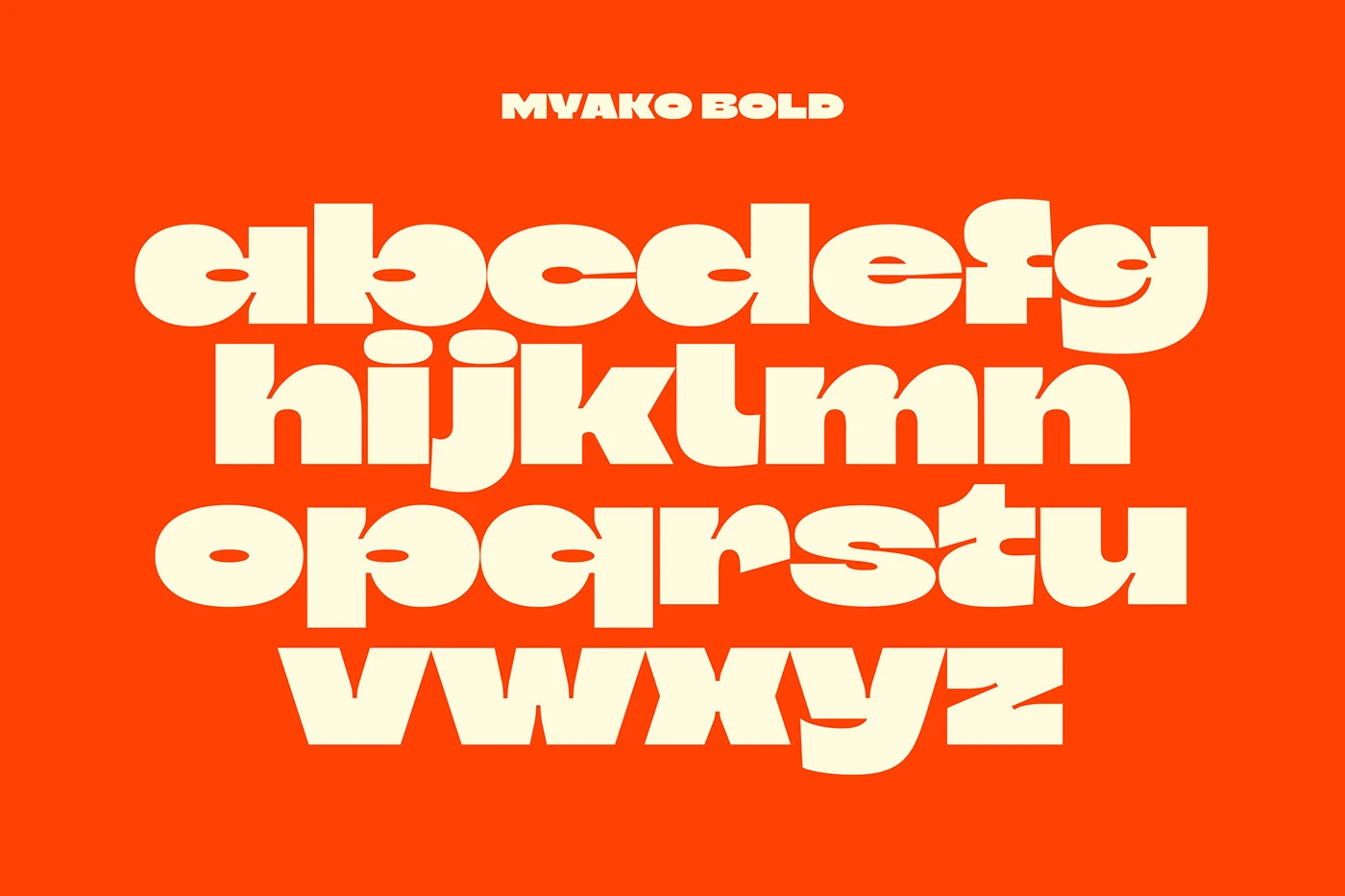 Img10 - Myako Display Font: Heavy Stems and Inktrap Details for Modern Packaging