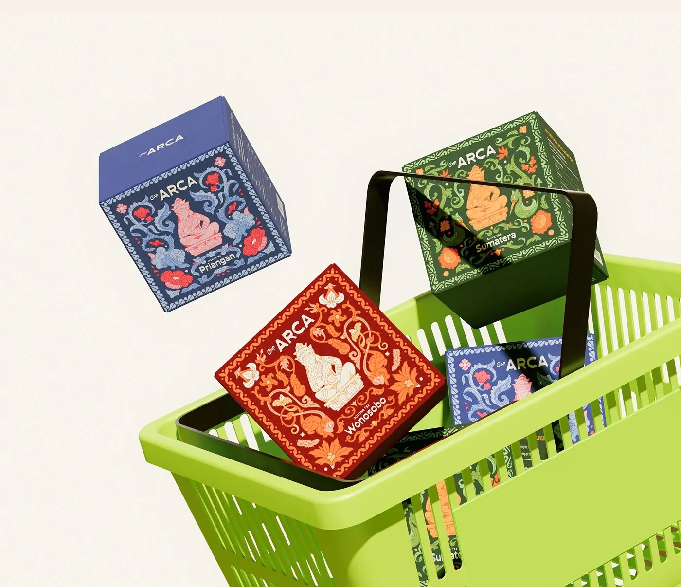 Img06 - Teh Cap Arca: A Nostalgic Tea Branding and Packaging System