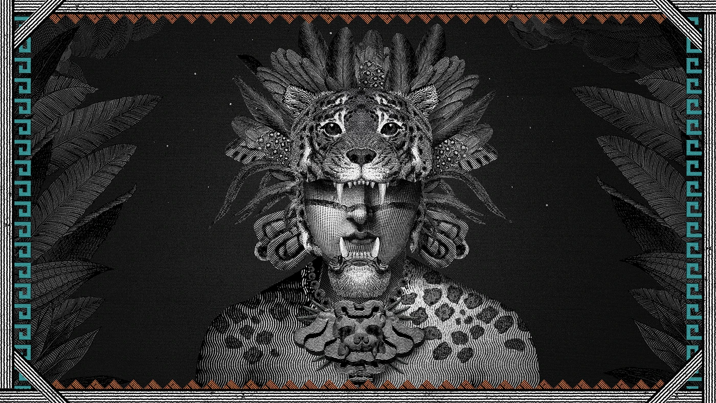 Mahani Tequila Packaging and Video Illustrations by Eduardo Ramón