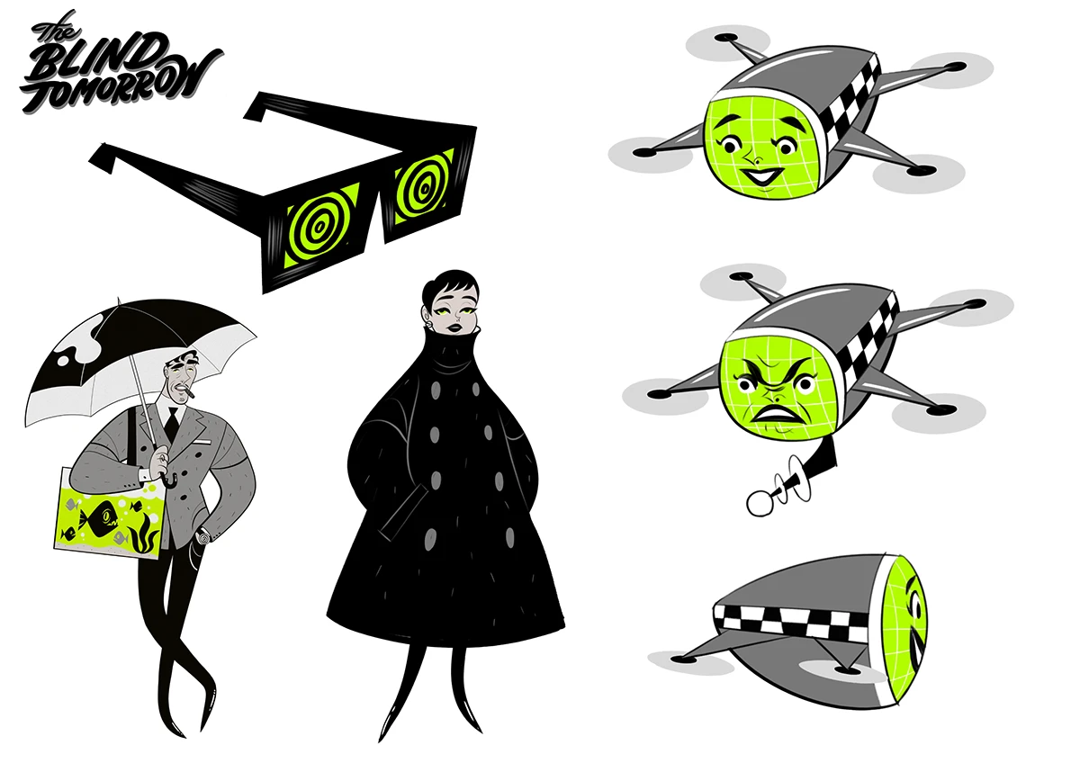 Img06 - Blind Tomorrow: Opening Concept Draft by Hiroaki Seto