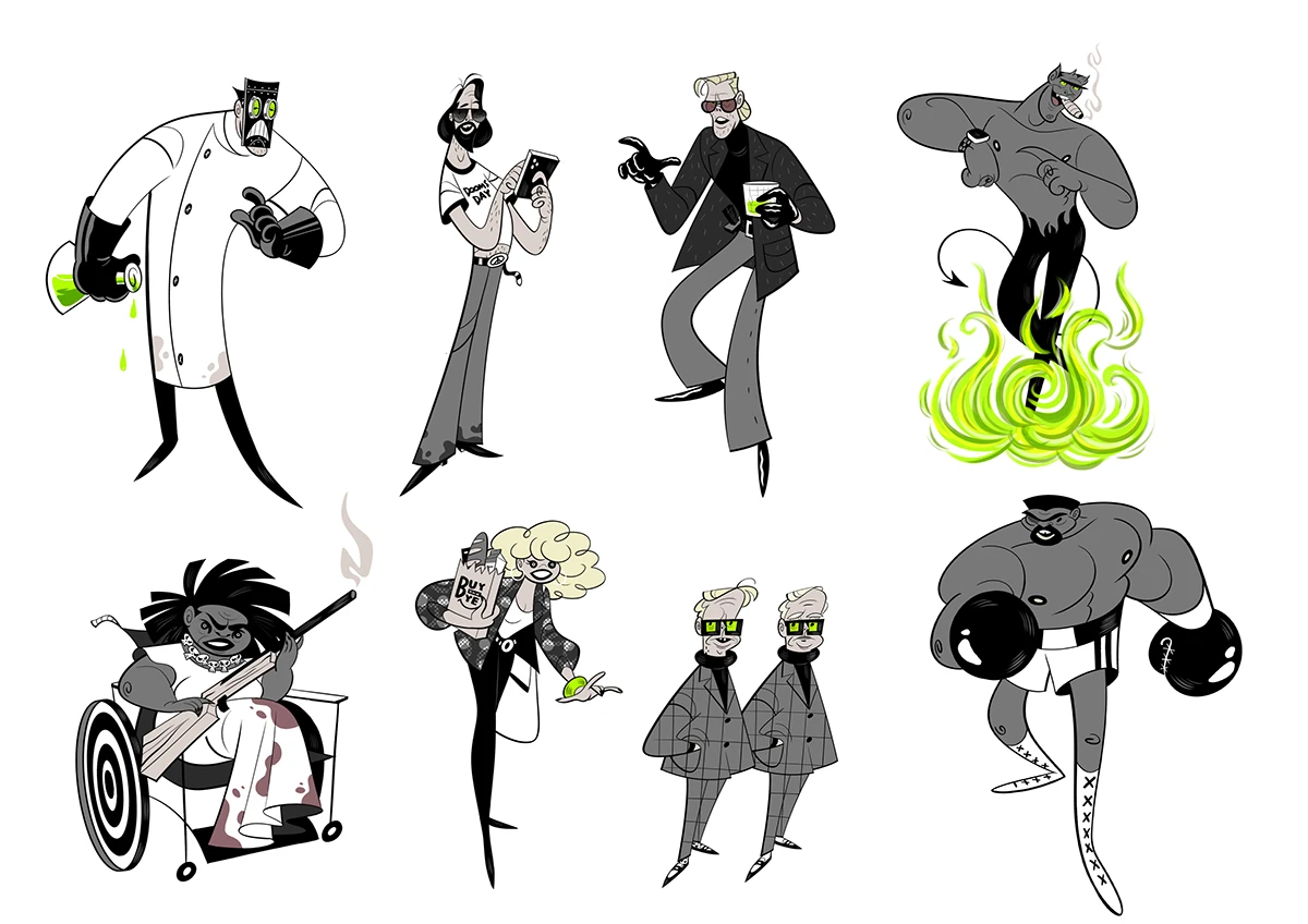 Img08 - Blind Tomorrow: Opening Concept Draft by Hiroaki Seto