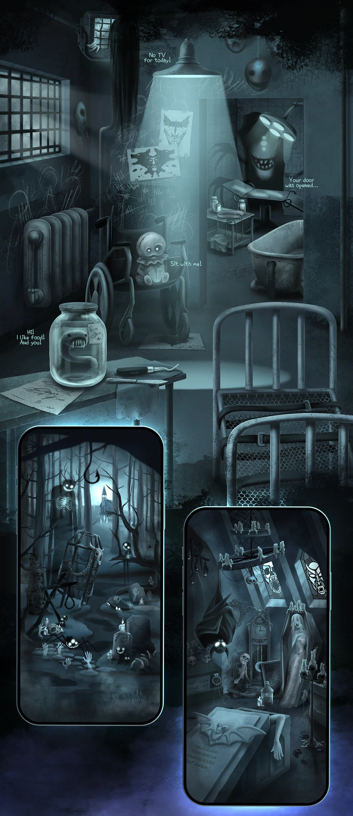Img06 - Nightmares: Creepy Insomnia Visual Project