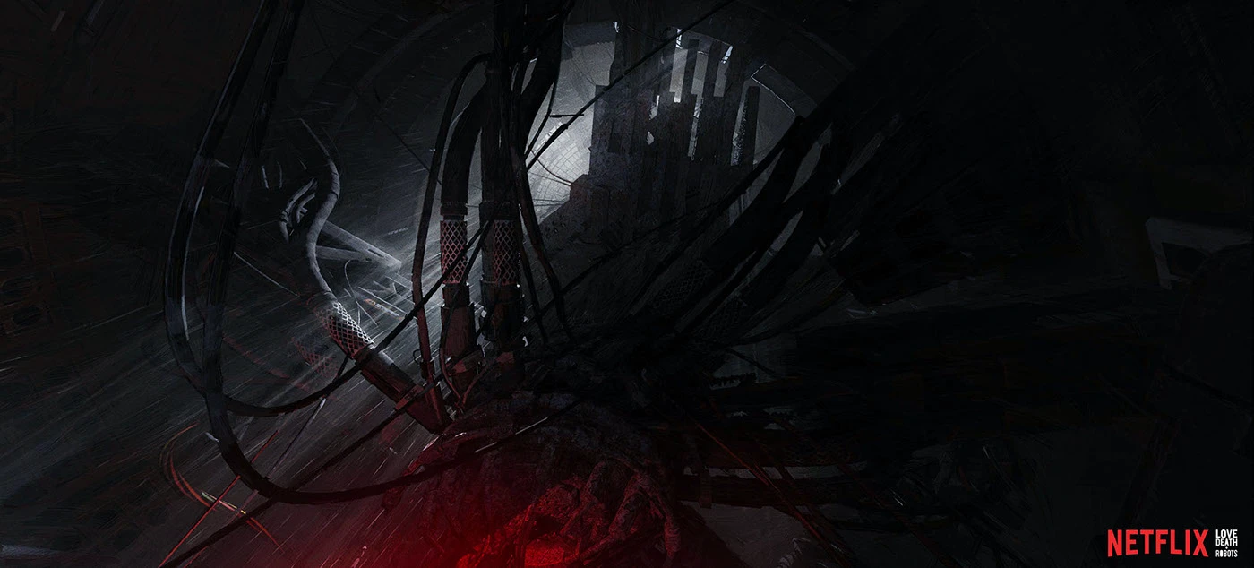 Img02 - Spider-Rose Visual Development for Love, Death & Robots by Eduardo Pena